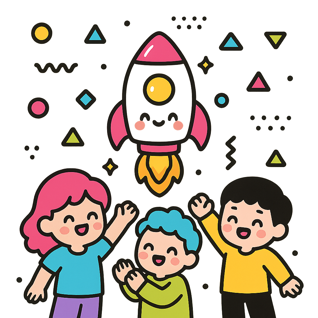 Illustration of Rocket launch